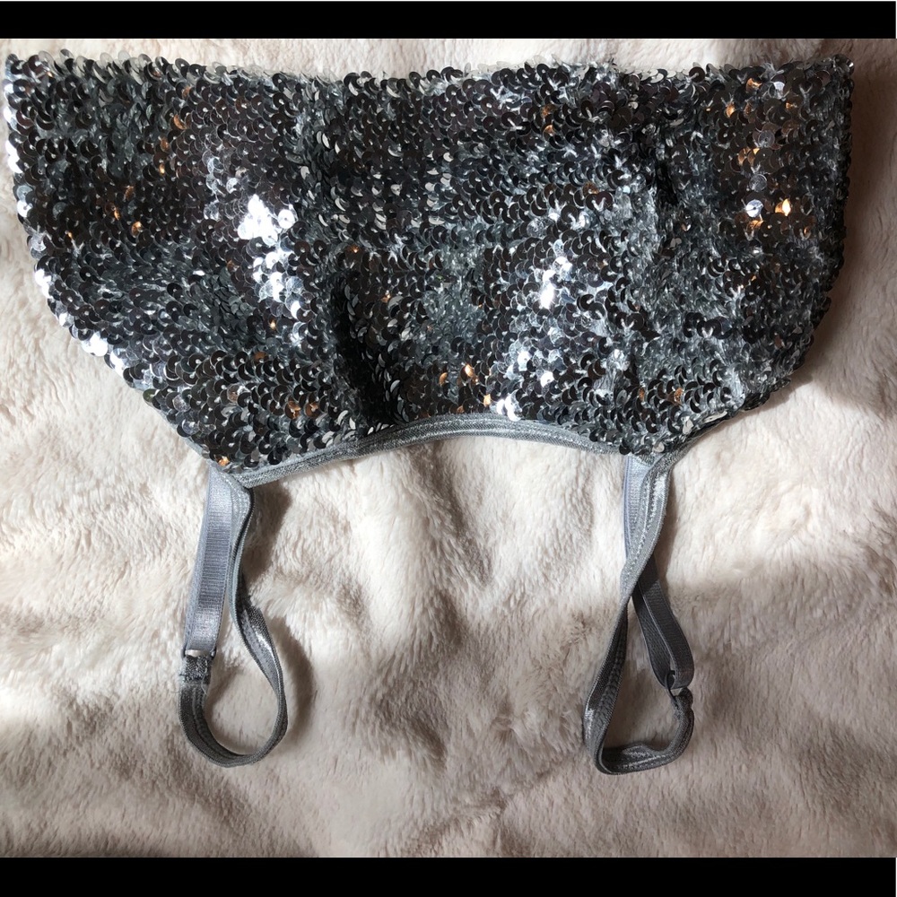 Sparkly crop top